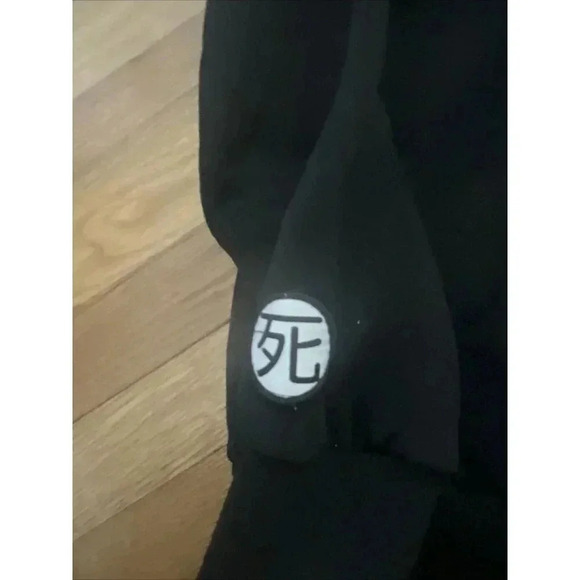 Very Cool Men's Black Hoodie Very Cool Enboidered Size Large - Picture 4 of 7